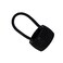 OULII Women Girl Punk Hair Ponytail Cuff Band Wrap Holder Tie Fashion Accessory (Black)
