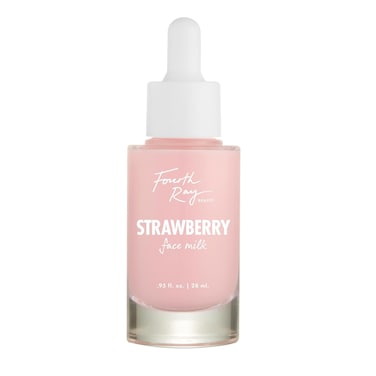 ColourPop Fourth Ray Beauty Strawberry Face Milk - Moisturizing Face Serum Infused with Strawberry Seed Oil, Marshmallow &amp; Lotus Flower - Conditions Skin for a Healthier-Looking Complexion (1.0 oz)
