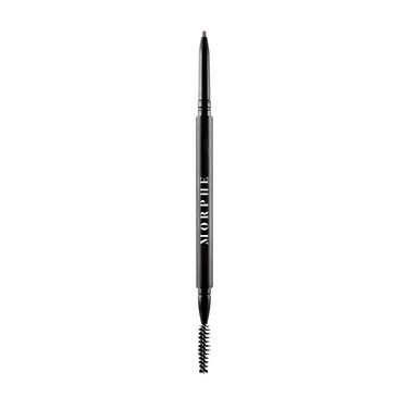 Morphe Micro Dual Eyebrow Pencil - Dual-Ended Brow Pencil Featuring a Retractable, Ultra-Precise, Pointed Tip - Richly Pigmented, Smooth-Gliding, Long-Lasting Wax Formula - Java (0.003 oz)