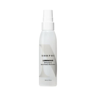 Morphe Luminous Setting Spray - Hydrating Setting Spray for Makeup - Facial Mist Enriched with Coconut Water, Apple Extract &amp; Glycerin for a Fresh, Healthy Glow (4 fl oz)
