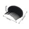 2PCS Women Lady Girls Soft Sponge Foam Hair Base Inserts Bump Up Hair Pads Stick Bun Maker Hair Styling Clip Hair Comb Braid Tool Hair Styling Accessories Black