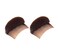 2Pcs Charming Bump It Up Volume Inserts Hair Comb Do Beehive Hair Stick Bun Maker Tool Hair Base Styling Accessories for Women Lady Girl (Brown)