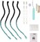 CGH Cute Girls Hairstyles! Braid Extensions &amp; Beads - Crochet Hair Kit
