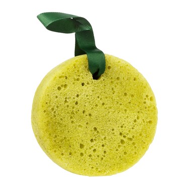 Olive Me Tender Body Wash and Polish - Exfoliating Body Scrubber with Loofah Sponge - Shower Sponges for Women - Olive - 3 oz