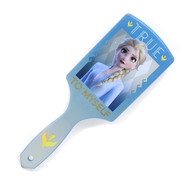 Frozen 2 Girls Elsa Toy Paddle Hair Brush, Blue