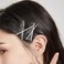 Dofash Silver Bobby Pins Hair Pins Steel Hair Clips 3.5Cm/1.38" Hair Accessories For Women 100PCS （Silver）
