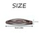 Dofash 12Pcs 6CM/2.36IN Metal Slim Snap Hair Clips Long Hair Barrettes Hair Accessories for Women Thick Hair（Brown）