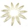Dofash 5CM/2IN Blonde Christmas Hair Clips for Thick Hair Metal Snap Barrettes Hair Grips Hair Accessories for Women 12 Count/Blonde