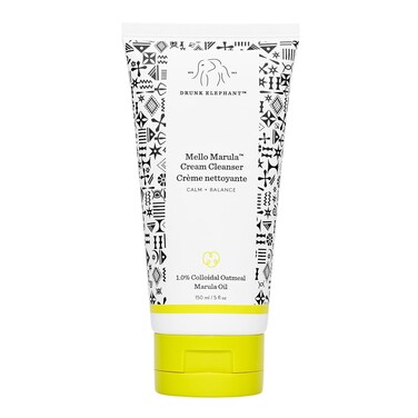 Drunk Elephant Mello Marula Cream Cleanser - 150 ml - gentle face wash - free of essential oils, silicones, and fragrances