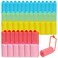 Okuna Outpost Foam Sponge Hair Rollers, Soft Heatless Sleeping Curlers (Jumbo, XLarge, Large, Medium, Small) - 100 Pack