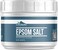 Earthborn Elements Epsom Salt (2 lb), Magnesium Sulfate Soaking Solution, All-Natural