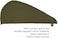 Elizabeth Roberts Hair Towel Wrap Anti Frizz 100% Cotton Double Layered T-Shirt Material Olive