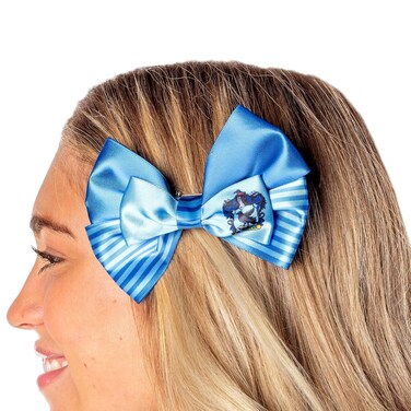 Harry Potter Hogwarts School Ravenclaw House Crest Hair Bow