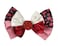 Naruto Shippuden Akatsuki Red Cloud Design Hidden Leaf Charm Alligator Hair Clip Accessory Hair Bow