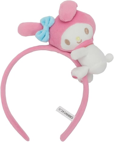 My Melody Pink Headband With Character Charm &amp; Plush