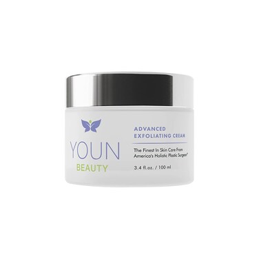 YOUN Beauty Wash-Off Exfoliating Face Wash by Dr. Anthony Youn &ndash; Paraben-Free, Gentle Face Exfoliator with Shea Butter, Vitamin E, Jojoba Oil, and Grapeseed Oil (100 ml)