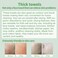 Clean Towels, Thick Face Towels, Multipurpose Towels, Reusable Towels, Facial Towels, Disposable Face Towels, Makeup Remover, Wet and Dry Wipes, 3 Packs (210 Count) 7.87 x 7.87 Inches
