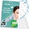 Pimple Patches for Face 180 Count - Acne Patches for Face - Hydrocolloid Large Zit Patches - 2 Size Pimple Patch 8mm, 12mm