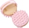 BPA-Free Silicone Bamboo Hair Scalp Massager and Body Brush-Promote Relaxation-Increase Blood Circulation-Removing Dandruff (Pink)