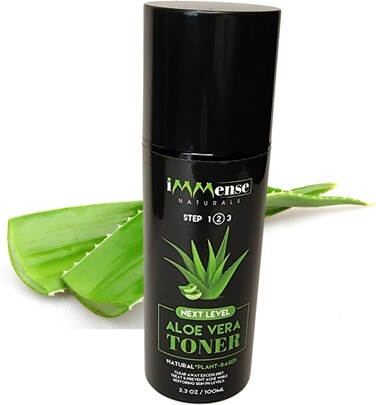 Aloe Vera Toner for Face. Skincare to Treat and Prevent Acne, Restore PH Balance &amp; Excess Dirt. Facial Toner for Women and Men.