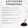 OMWAH 2 In 1 Shampoo + Conditioner Infused with Activated Charcoal, Argan Oil, and Tea Tree (23.66 oz)