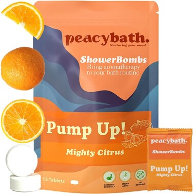 Shower Steamers Aromatherapy 15 Pack, Relaxation Birthday Gift for Women and Men Self Care self Care Gifts for Women Shower Steamers spa Gifts for Women Shower Bombs Bath Bombs for Women Citrus