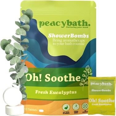 Shower Steamers Aromatherapy 15 Pack Relaxation Birthday Gift for Women and Men Stress Relief self Care Gifts for Women Eucalyptus for Shower spa Gifts for Women Shower Bombs Bath Bombs for Women