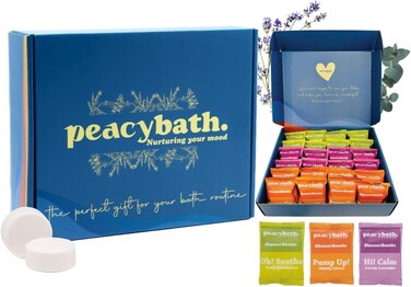 Shower Steamers Aromatherapy 24 Pack - Galentines, Valentines Day Gift for Her and Him, Birthday Gifts for Mom, Best Friend, Travel Essentials, Stress Relief, Self Care - Eucaclyptus, Lavender, Citrus