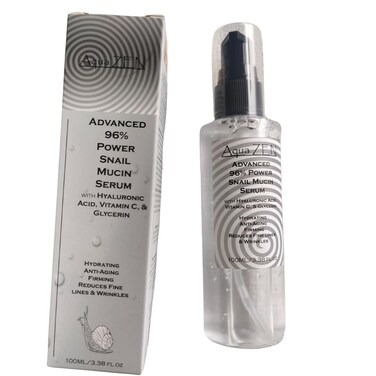 Advanced Snail Mucin Serum with Vitamin C &amp; Hyaluronic Acid   Hydarates, Nourishes, &amp; Rejuvenates Skin - Anti Aging, Brightening, &amp; Evens Skin Tone   Korean Skincare