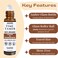 Time Tamer - Castor Oil &amp; Frankincense Oil Roll On Facial Serum For Under Eyes and Face - Certified Organic, Cold Pressed, Hexane Free - Miracle Anti-Aging Oil - 10mL
