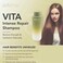 Aeterna VITA Intense Repair Keratin Shampoo for Dry Damaged Hair   Thyme, Ginseng Root Extract   Color-Safe - 250 ml