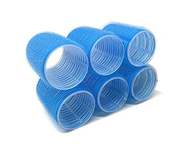 Colors Self Grip Hair Roller Curler Holding Large Size &ndash; 6PC