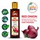 Red Onion Hair Growth Oil - Anti Hair Fall Enriched with 29+ Natural Herbs, Extracts &amp; Oils Including Argan, Jojoba, Rosemary &amp; Black Seed - 200ml