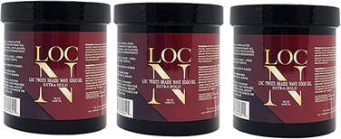 LOC N EDGE GEL EXTRA HOLD 16 Oz.Pack of 3