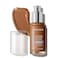 Revlon Illuminance Skin-Caring Liquid Foundation, Hyaluronic Acid, Hydrating and Nourishing Formula with Medium Coverage, 513 Brown Suede, 1 fl oz
