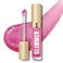 REVLON Super Lustrous Glimmer Gloss, Non-Sticky Lip Gloss, High-Shine Finish, Plant-Based Glitter, 008 Rose Glow, 0.13 fl oz