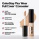 Revlon ColorStay Flex Wear, Full Cover Non-Creasing Concealer, Infused with Hyaluronic Acid &amp; Vitamin E, Flexible Longwear, 010 Vanilla, 0.34 Fl Oz