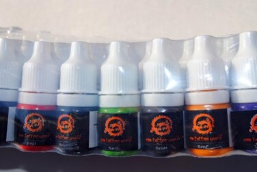 Premium Vibrant Ink Set: Elevate Your Tattoo Artistry, 40 Color (5ml), OTW-D040