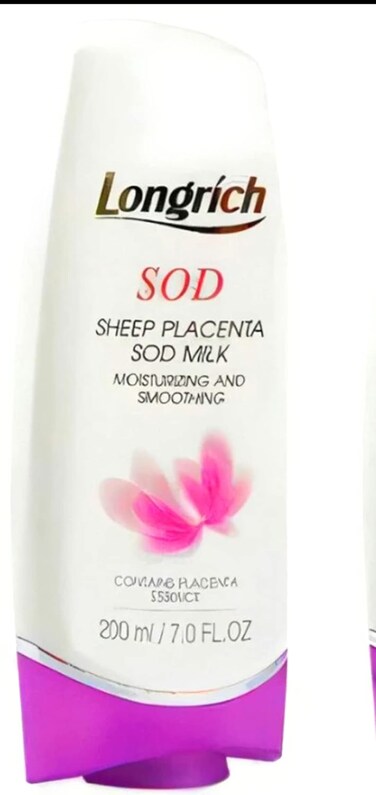 SOD Cream/SOD Lotion Sheep Placenta SOD Milk 7.0 FL.OZ