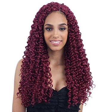 BEACH CURL 18" (4 Pack, 1 Jet Black) - Freetress Synthetic Crochet Braid