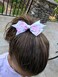 Sportybella - Dance Accessories, Hair Bow with Pink Ballet Slippers Design, Ponytail Holders - Gift for Dancers and Dance Enthusiasts, Hair Elastics
