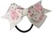 Sportybella - Dance Accessories, Hair Bow with Pink Ballet Slippers Design, Ponytail Holders - Gift for Dancers and Dance Enthusiasts, Hair Elastics