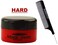 Magic Move Hair Product Cream by Supremo Japan (with Sleek Steel Pin Tail Comb) Japanese Creme Pomade Clay (HARD (Red) - 4.2 oz LARGE)
