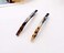 4 Inches Automatic Hair Clip Barrette Ponytail Holders Handmade Celluloid Onyx Hair Clip for Women Girls,2 Count