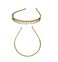 Iron Wire Teeth Comb Hairband Hair Hoop Headband Headwear Accessory for Lady Girls Women (Set of 6 - Rose, Pink, Black, Yellow, Orange, Red)