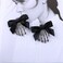 Utavu 2pcs Skeleton Hair Clip Claw Skeleton Hand Hair Clip Bone Clips Spooky Skull Goth Hair Clips Halloween Hair Accessories for Women Girls, Pack Of 2