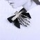 Utavu 2pcs Skeleton Hair Clip Claw Skeleton Hand Hair Clip Bone Clips Spooky Skull Goth Hair Clips Halloween Hair Accessories for Women Girls, Pack Of 2