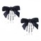 Utavu 2pcs Skeleton Hair Clip Claw Skeleton Hand Hair Clip Bone Clips Spooky Skull Goth Hair Clips Halloween Hair Accessories for Women Girls, Pack Of 2