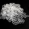 Mini Rubber Bands, 400pcs Clear Elastic Bands, Soft Hair Elastics Ties for Kids, Braids, Wedding Hairstyles and More