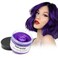 Purple Hair Styling Wax, SOVONCARE Instant Hairstyle Cream Hair Pomades Mud Natural Hair Clay Unisex for Party Cosplay Halloween Date 4.23 oz (Purple)